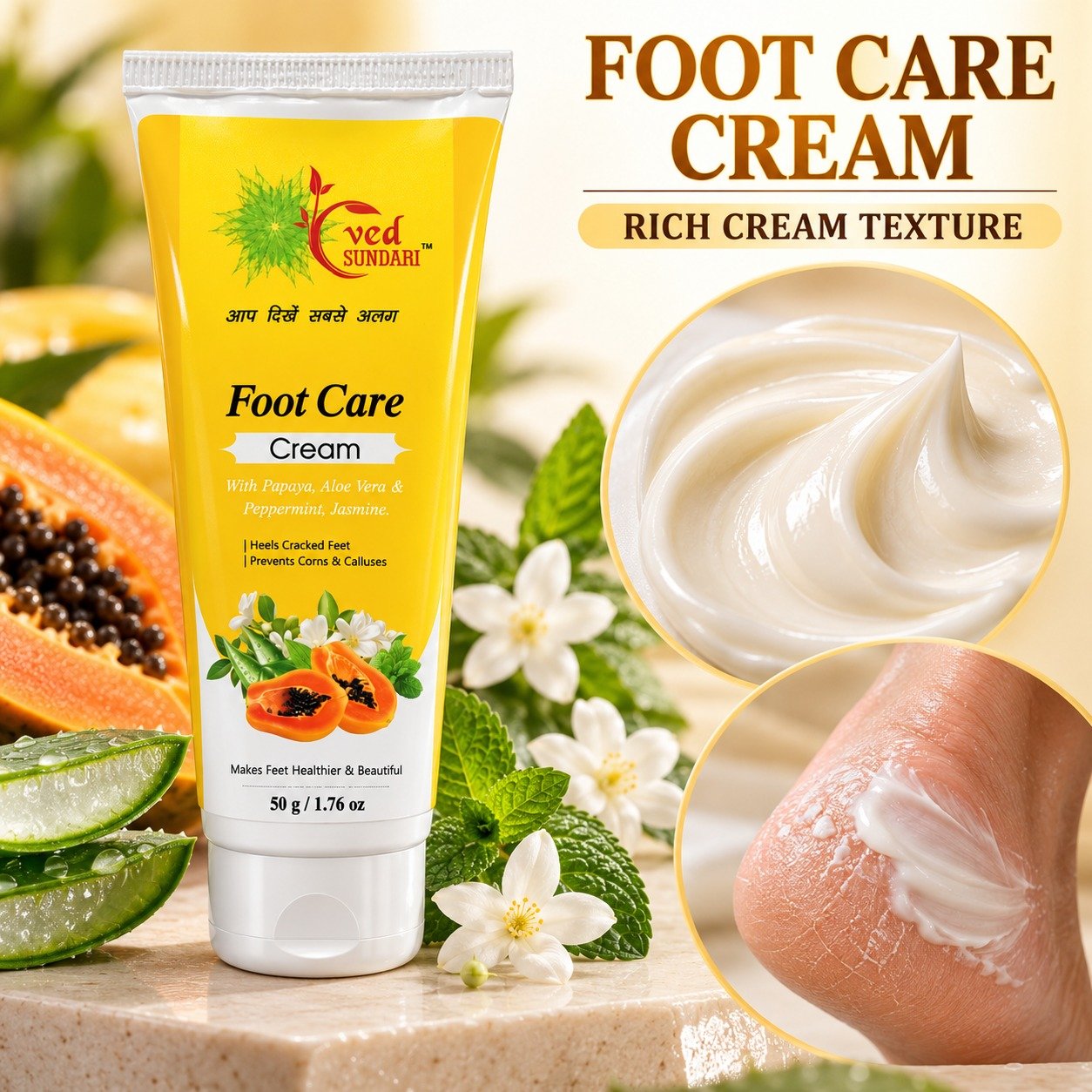 Ved Sundari Foot Care Cream
